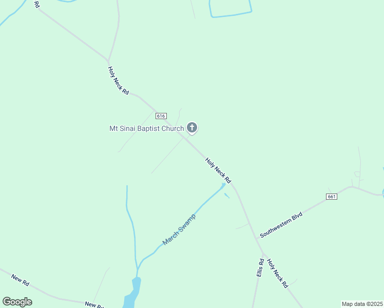 map of restaurants, bars, coffee shops, grocery stores, and more near 6051 Holy Neck Road in Suffolk