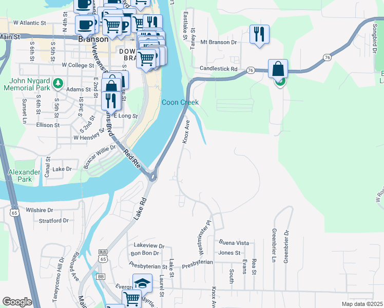 149 Princeton Avenue, Hollister MO Walk Score