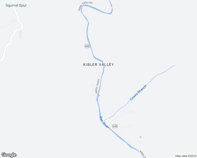 map of restaurants, bars, coffee shops, grocery stores, and more near Kibler Valley Road in MEADOWS DAN