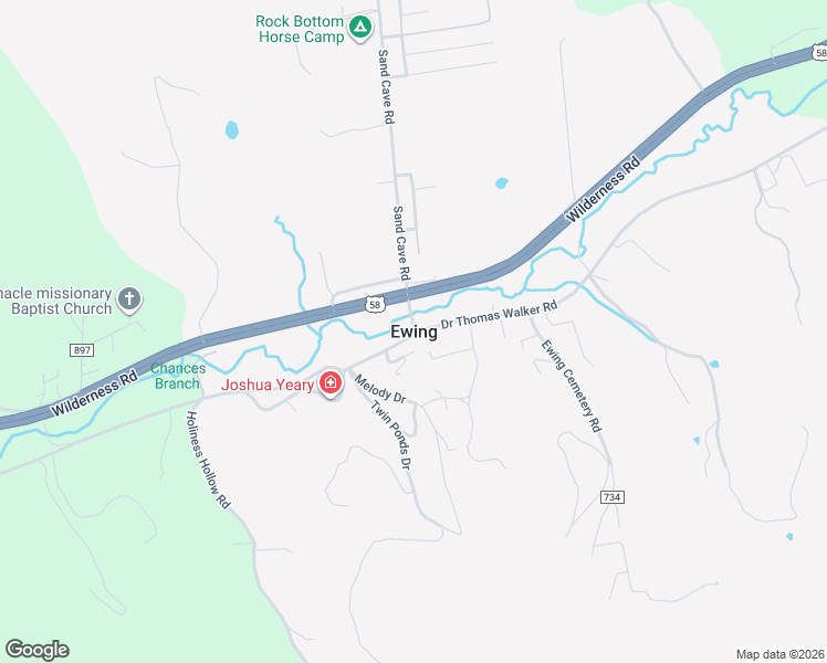 map of restaurants, bars, coffee shops, grocery stores, and more near in Ewing