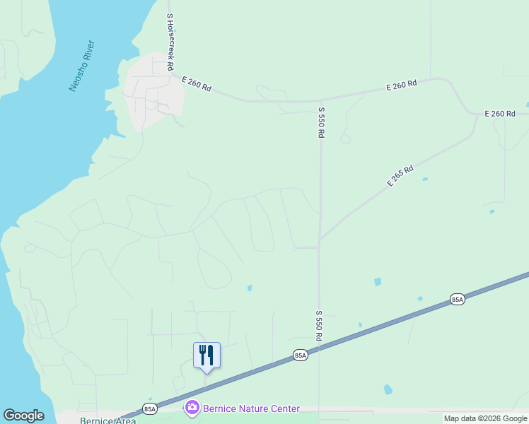 map of restaurants, bars, coffee shops, grocery stores, and more near Red Oak Rd in Afton