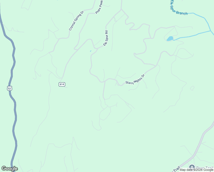 map of restaurants, bars, coffee shops, grocery stores, and more near 1245-1759 Old Elkspur Road in Fancy Gap