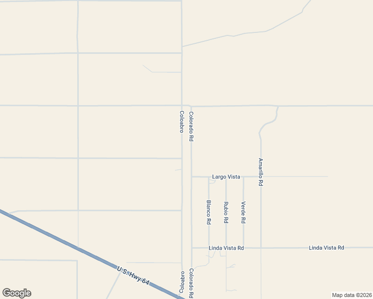 map of restaurants, bars, coffee shops, grocery stores, and more near Coloabro in Tres Piedras