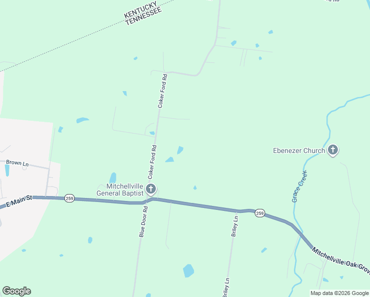 map of restaurants, bars, coffee shops, grocery stores, and more near 154 Coker Ford Road in Portland