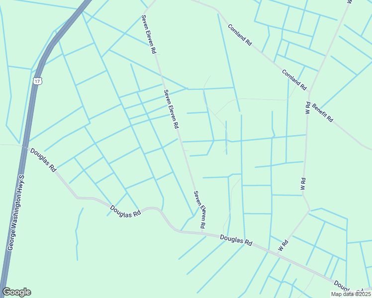 map of restaurants, bars, coffee shops, grocery stores, and more near 2737 Seven Eleven Road in Chesapeake