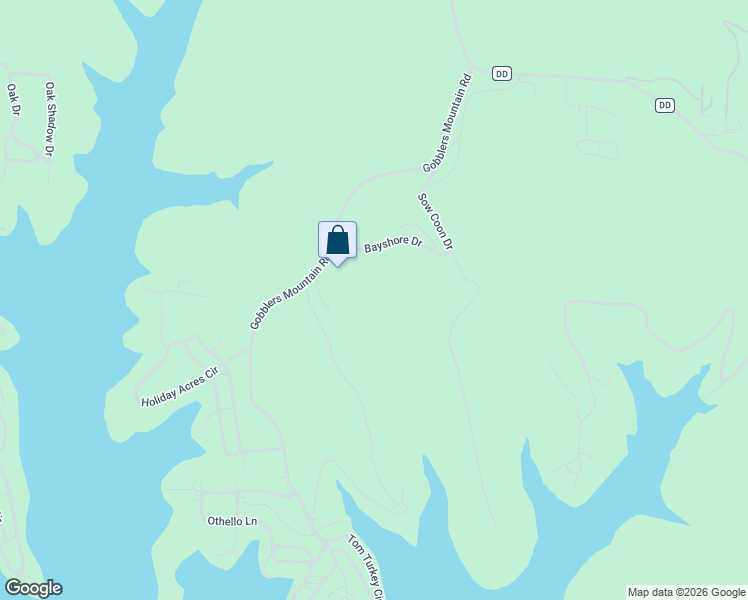 map of restaurants, bars, coffee shops, grocery stores, and more near in Kimberling City