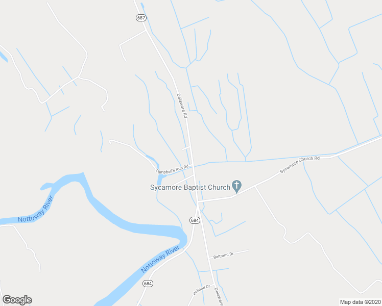 map of restaurants, bars, coffee shops, grocery stores, and more near Delaware Road in Franklin