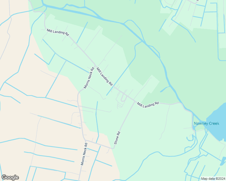 map of restaurants, bars, coffee shops, grocery stores, and more near 1539 Mill Landing Road in Virginia Beach