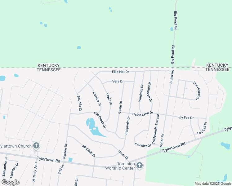 map of restaurants, bars, coffee shops, grocery stores, and more near 790 Stella Court in Clarksville
