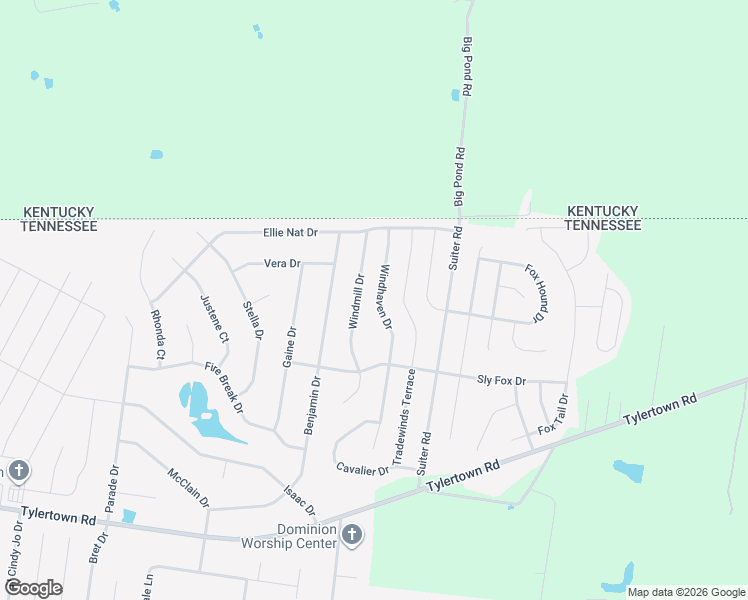map of restaurants, bars, coffee shops, grocery stores, and more near 3760 Windhaven Court in Clarksville