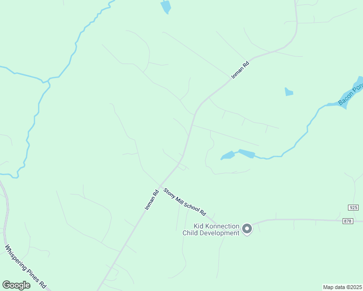 map of restaurants, bars, coffee shops, grocery stores, and more near 2164 Inman Road in Danville