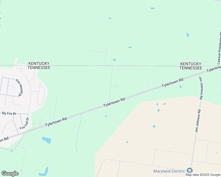 map of restaurants, bars, coffee shops, grocery stores, and more near 3841 Rowe Lane in Clarksville
