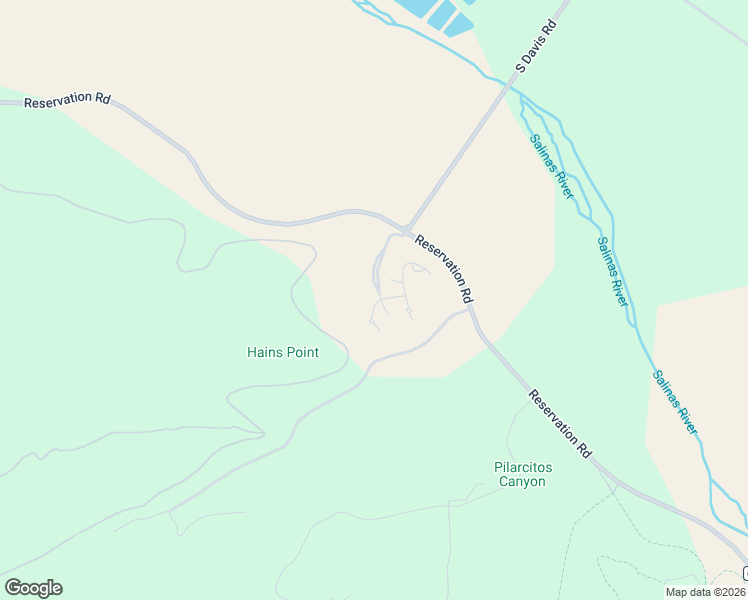 map of restaurants, bars, coffee shops, grocery stores, and more near 14008 Reservation Road in Salinas