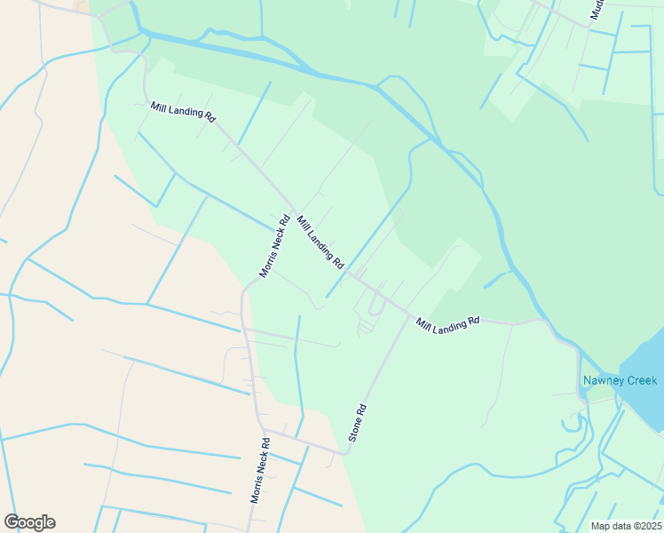 map of restaurants, bars, coffee shops, grocery stores, and more near 1557 Mill Landing Road in Virginia Beach