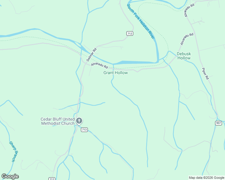 map of restaurants, bars, coffee shops, grocery stores, and more near 22360 Alvarado Road in Damascus