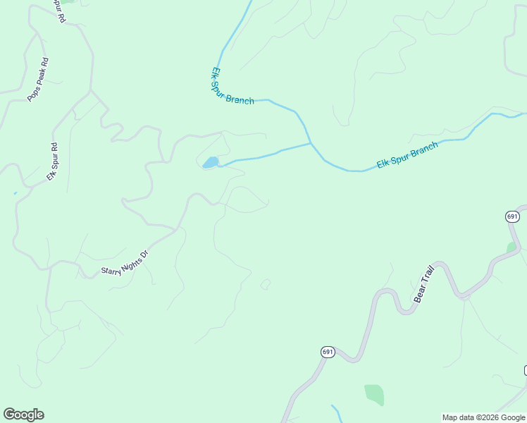 map of restaurants, bars, coffee shops, grocery stores, and more near Starry Nights Drive in Cana