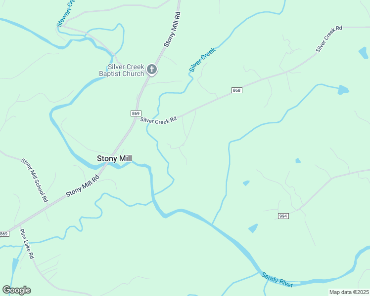 map of restaurants, bars, coffee shops, grocery stores, and more near 1693 Silver Creek Road in Danville