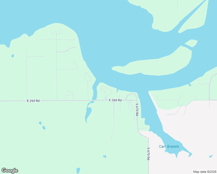 map of restaurants, bars, coffee shops, grocery stores, and more near 25900-25904 South 665 Road in Grove