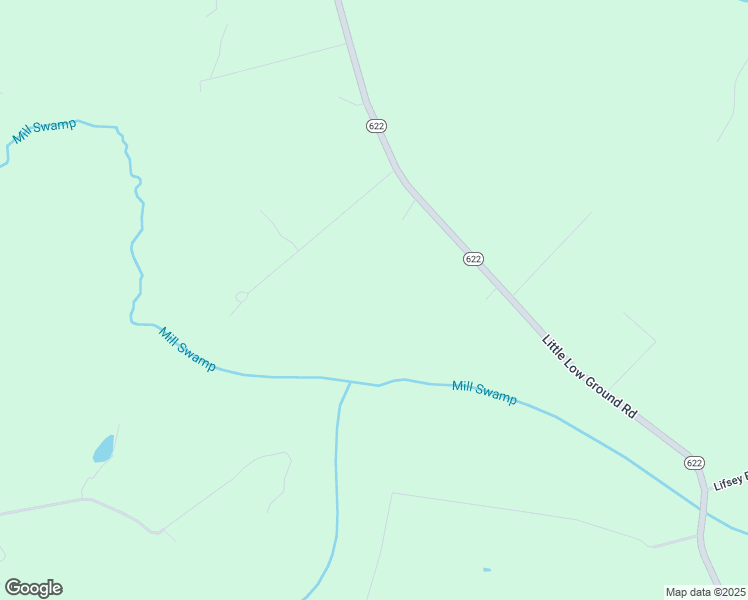 map of restaurants, bars, coffee shops, grocery stores, and more near 1365 Little Low Ground Road in Emporia