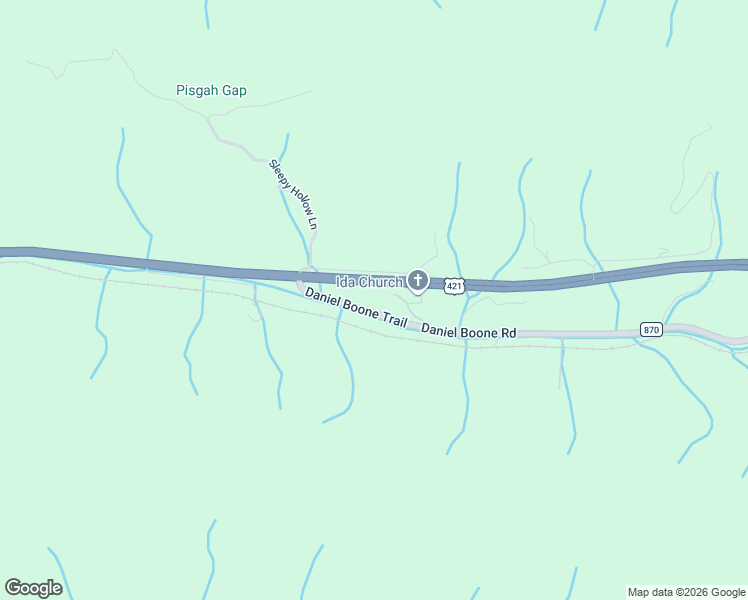 map of restaurants, bars, coffee shops, grocery stores, and more near 5467 Daniel Boone Road in Gate City