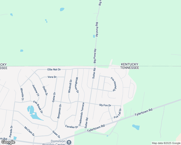 map of restaurants, bars, coffee shops, grocery stores, and more near 3790 Suiter Road in Clarksville