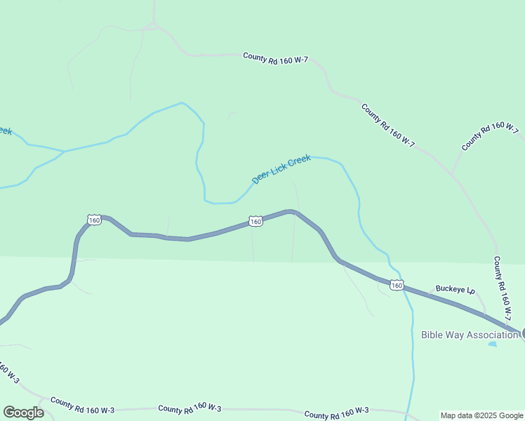 map of restaurants, bars, coffee shops, grocery stores, and more near U.S. 160 in Doniphan