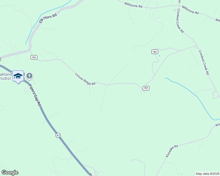 map of restaurants, bars, coffee shops, grocery stores, and more near 286 State Road 781 in Woodlawn