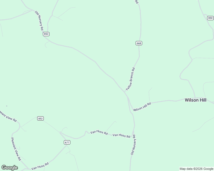 map of restaurants, bars, coffee shops, grocery stores, and more near 4106 Old Nursery Road in Rose Hill