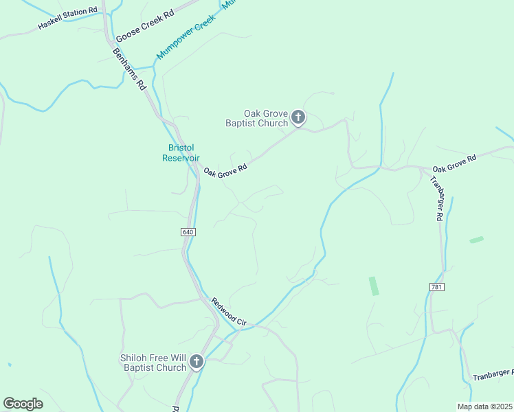 map of restaurants, bars, coffee shops, grocery stores, and more near 21163 Hazelwood Drive in Bristol