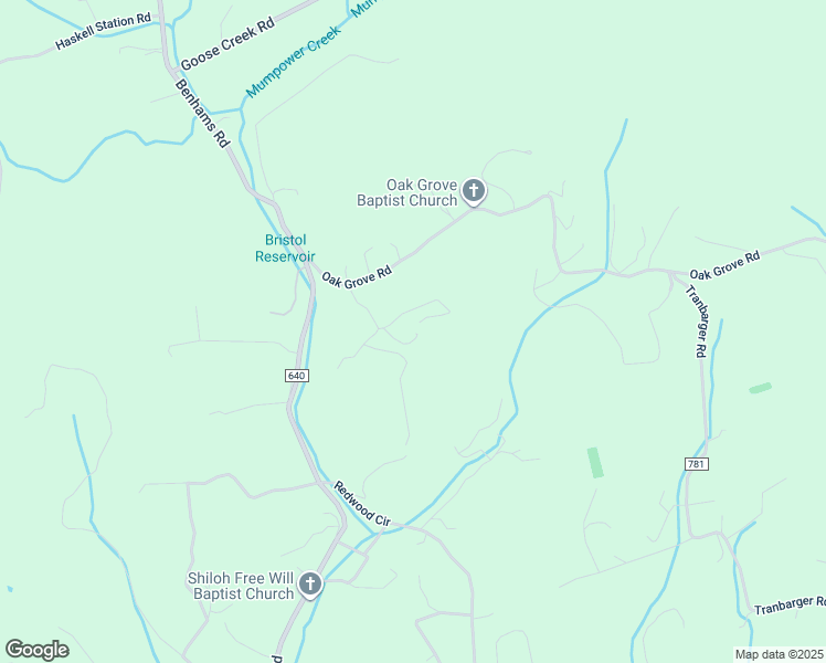 map of restaurants, bars, coffee shops, grocery stores, and more near 21163 Hazelwood Drive in Bristol