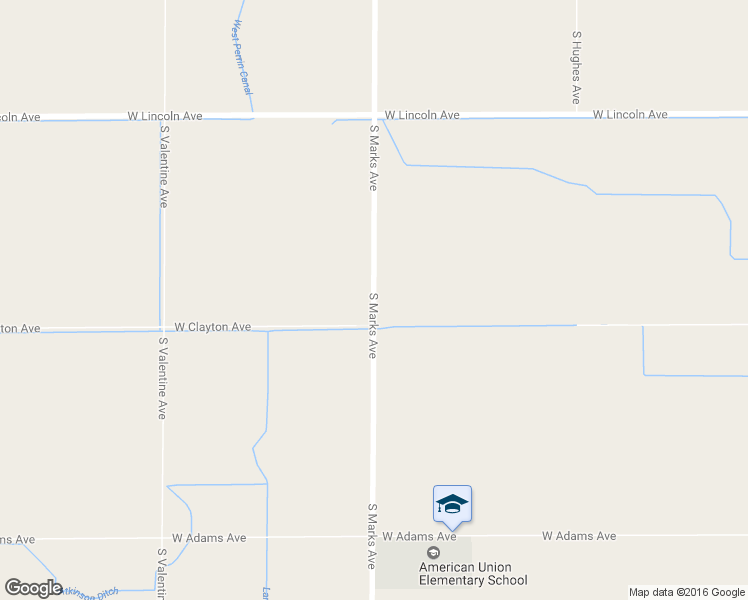 map of restaurants, bars, coffee shops, grocery stores, and more near 6446 South Marks Avenue in Fresno