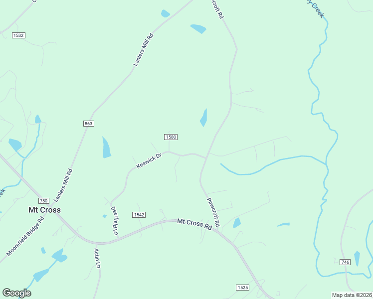 map of restaurants, bars, coffee shops, grocery stores, and more near 4018 Keswick Drive in Danville