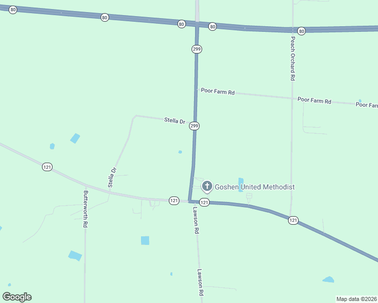 map of restaurants, bars, coffee shops, grocery stores, and more near 209 Kirksey Road in Murray
