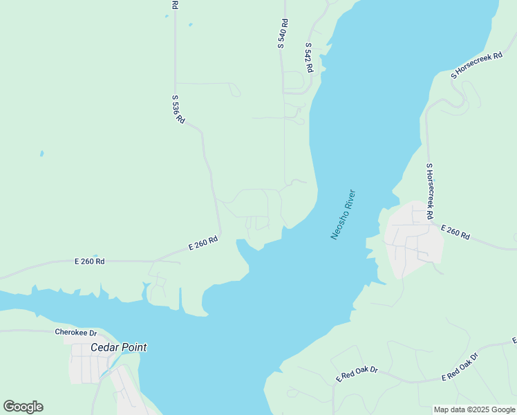 map of restaurants, bars, coffee shops, grocery stores, and more near 53861 East 259 Road in Afton