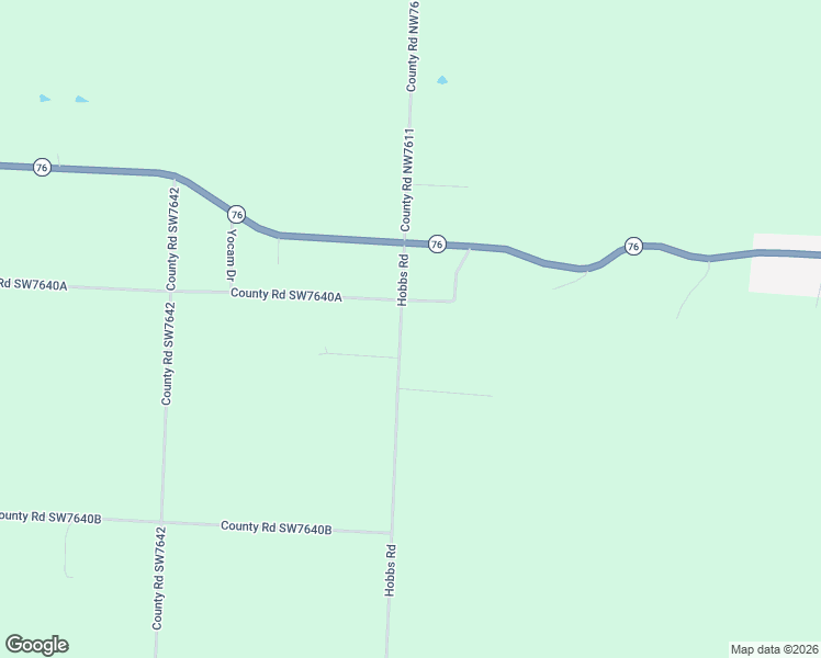 map of restaurants, bars, coffee shops, grocery stores, and more near Co Road SW 7640A in Anderson