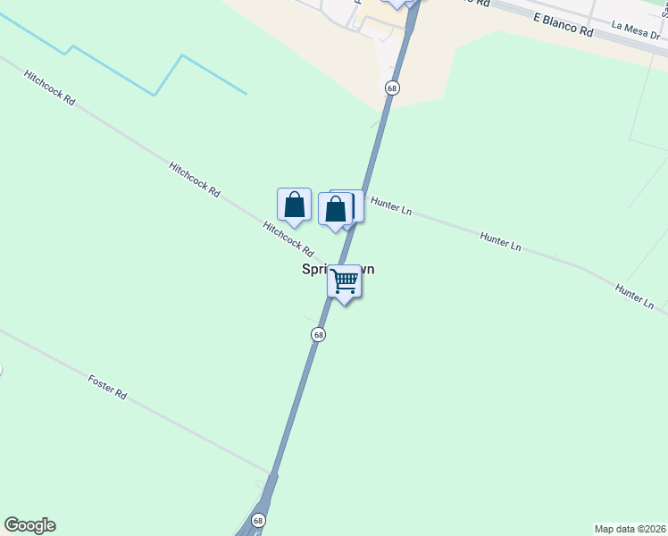 map of restaurants, bars, coffee shops, grocery stores, and more near 2 Hitchcock Road in Salinas