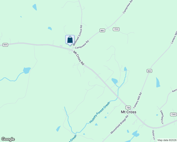 map of restaurants, bars, coffee shops, grocery stores, and more near 6033 Mount Cross Road in Danville