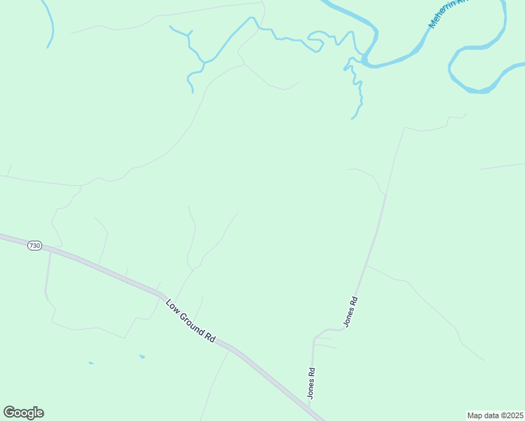 map of restaurants, bars, coffee shops, grocery stores, and more near 5050 Low Ground Road in Emporia