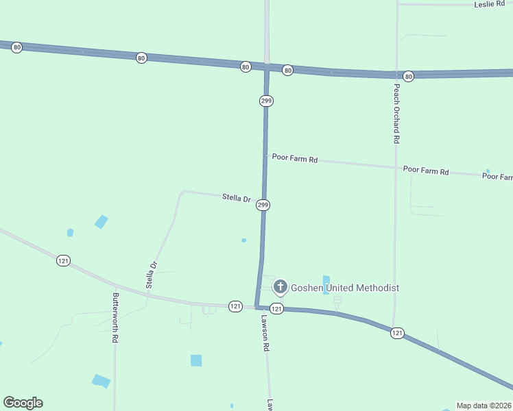 map of restaurants, bars, coffee shops, grocery stores, and more near 209 Kirksey Road in Murray