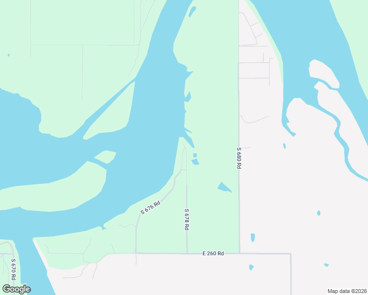map of restaurants, bars, coffee shops, grocery stores, and more near 25420 South 676 Road in Grove