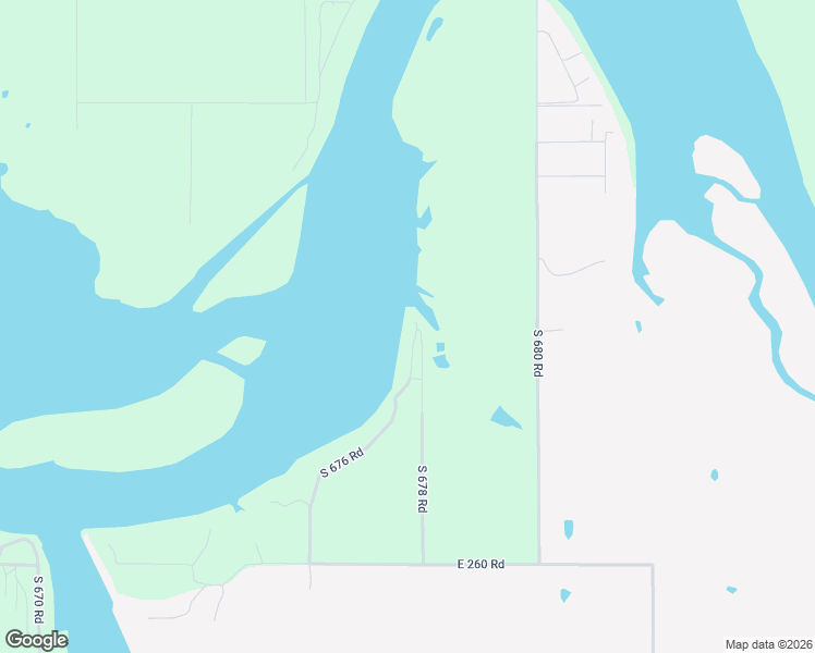 map of restaurants, bars, coffee shops, grocery stores, and more near 25420 South 676 Road in Grove