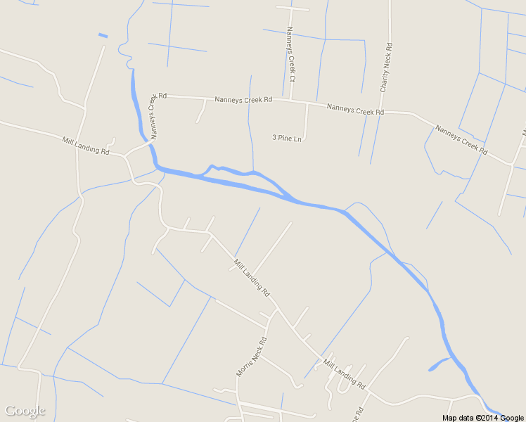 map of restaurants, bars, coffee shops, grocery stores, and more near 1640 Mill Landing Road in Virginia Beach
