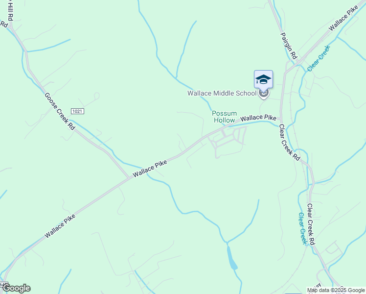 map of restaurants, bars, coffee shops, grocery stores, and more near 12319 Wallace Pike in Bristol