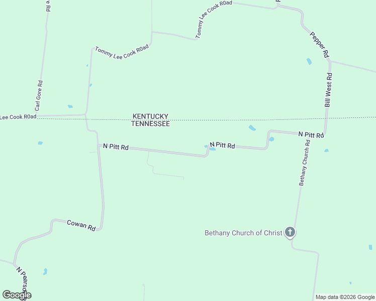 map of restaurants, bars, coffee shops, grocery stores, and more near 7046 North Pitt Road in Springfield