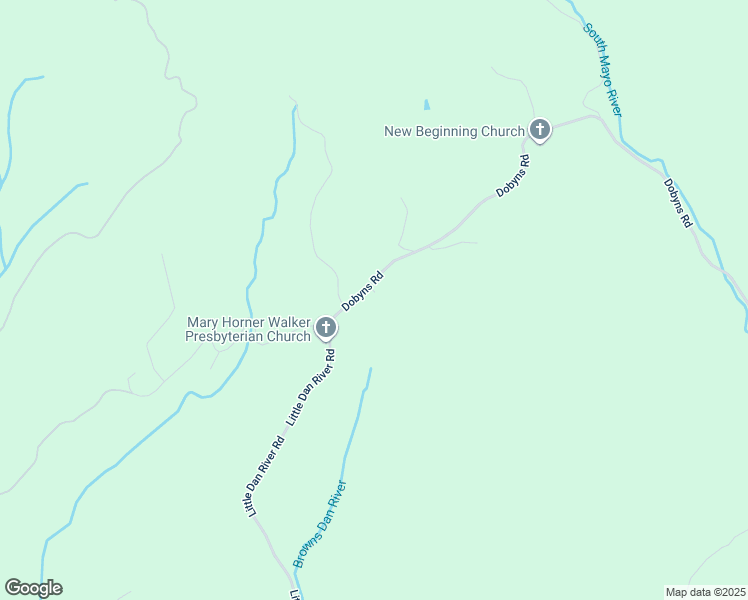 map of restaurants, bars, coffee shops, grocery stores, and more near 7117 Dobyns Road in Claudville