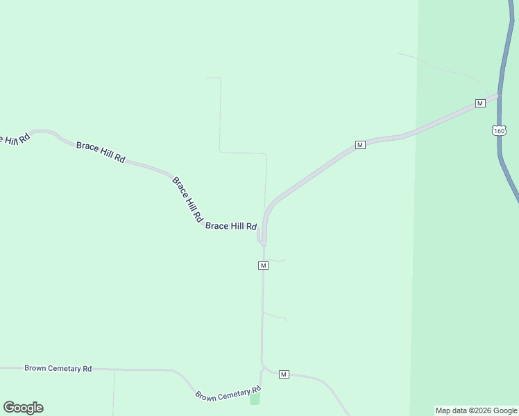 map of restaurants, bars, coffee shops, grocery stores, and more near 134 Brace Hill Road in Kissee Mills