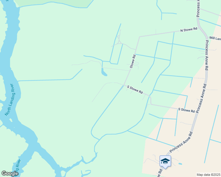 map of restaurants, bars, coffee shops, grocery stores, and more near 2233 Cedar Crescent Court in Virginia Beach