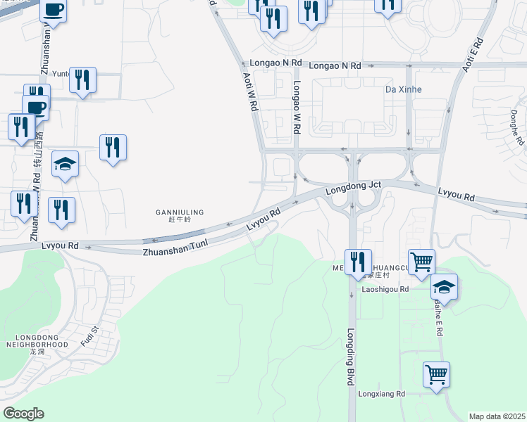 map of restaurants, bars, coffee shops, grocery stores, and more near in 济南市