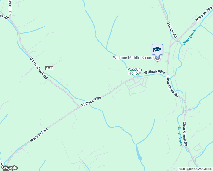 map of restaurants, bars, coffee shops, grocery stores, and more near 12319 Wallace Pike in Bristol