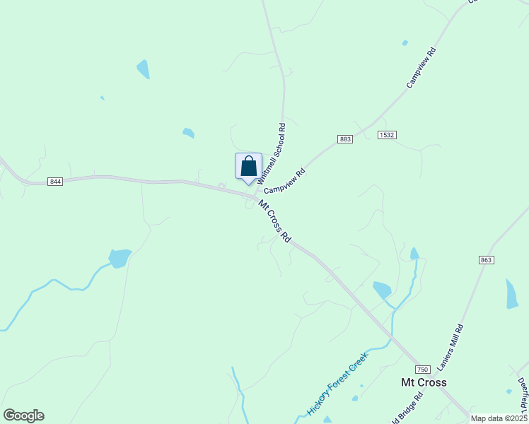 map of restaurants, bars, coffee shops, grocery stores, and more near 6255 Mount Cross Road in Danville